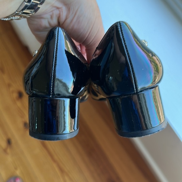 Ellen Tracy Cow Hair Leopard Print Block Heels Sz 6.5 - Picture 3 of 7